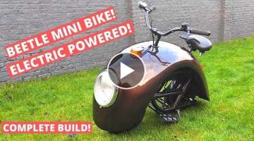 How to build a DIY electric mini bike with Volkswagen Beetle fenders - Volkspod