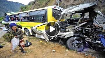 Truck & Car Crash Compilation 2023 - Bad Day At Work Fail - Insane Us Uk Car Accident On Road 202...