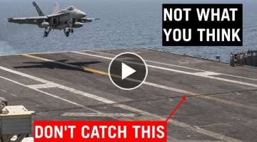 Why Aircraft Carriers Lost One Arresting Wire?