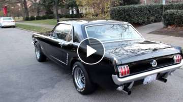 Mustang 1965 V8 289 - perfect exhaust sound