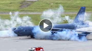 US Jump Starts Massive B-52 Engines with Small Explosives
