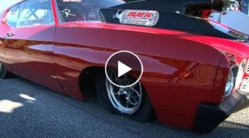 Chevelle HANGS THROTTLE Blows Tires at 150+mph