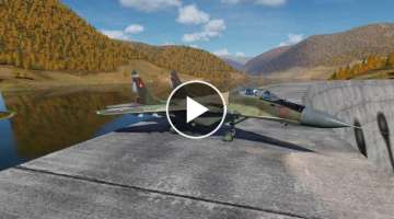 MiG-29 landing on the dam ;) DCS