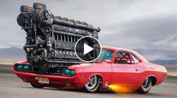 Big Engines Starting Up and Sound Compilation | Muscle Cars & Amazing Modifications 2022