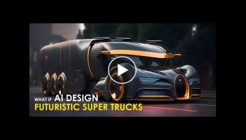 AI Design Futuristic Supercar Trucks, Midjourney