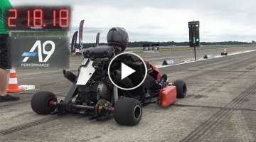 IS THIS THE FASTEST GOKART IN THE WORLD?! 170HP SUPERKART