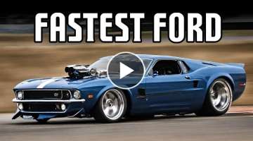 10 Fastest FORD Muscle Cars In Company HISTORY!