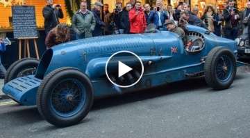 OLD RACE CARS With EXTREME BIG ENGINES Cold Start and Loud Sound