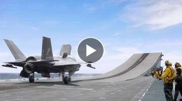 US Marine F-35B Test Dangerous Technique to Compete with US Navy Catapult Launch