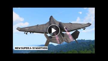 USAF Finally Tests a New Super A-10 Warthog After Upgrade