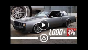 1,100HP Supercharged Buick with Sequential Gearbox BRUTAL Shifting