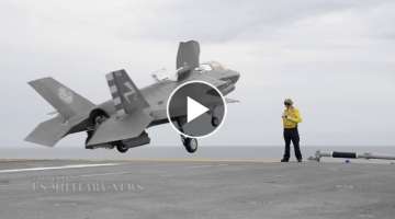 Watch This Crazy Footage: F-35B Short Takeoff/Vertical Landing (Amazing Compilation)