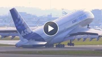 ✈Airbus A380 Tailstrike ⚡(Velocity minimum unstick Test)