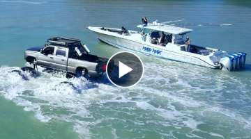Monstermax Drives in the Ocean (Police, Coast Guard, EPA, DNR Called)