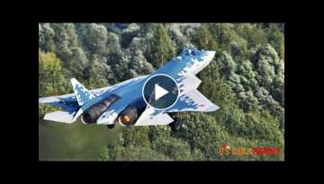 Fast Takeoff SU-57 from Air Base • Missile Launch • Destroy Target
