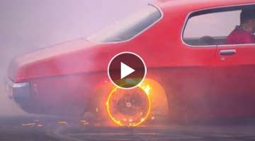 RED HOT RIMS burnout at BURNOUT MASTERS qualifying for Summernats